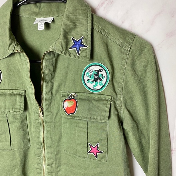 Disney Descendants D-signed utilitarian cargo kids girls size 12 olive green - Picture 5 of 14